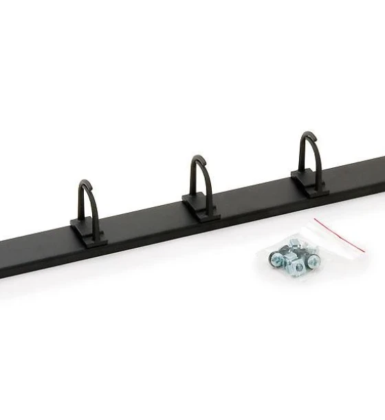 Cabinet metalic Organizator cabluri orizontal Triton 1U, 5 x small click-in ring 35x30 mm
