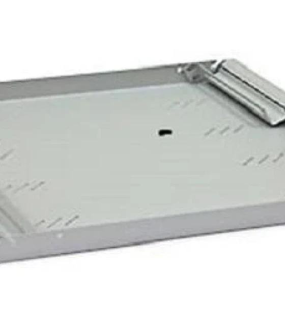 Cabinet metalic Raft fix perforat Triton 19 inch 1U capacitate incarcare 80kg, negru