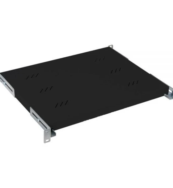 Cabinet metalic Raft fix perforat Triton 19 inch 1U capacitate incarcare 40kg, gri