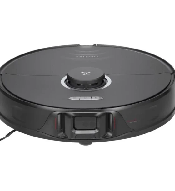 Robot de Aspirare Roborock S8, S802-00, aspirator si mop, 5200 mAh, 6000Pa, recipient praf 750 ml, 4 senzori, 4 harti, 50 W, 180 min autonomie, negru