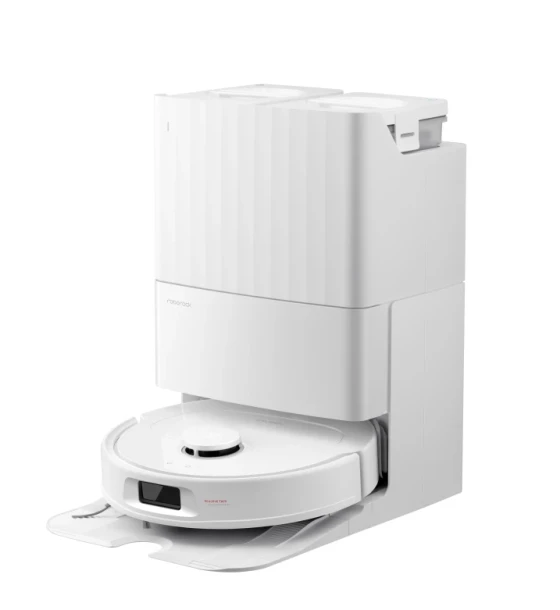 Aspirator Roborock QR 598. Dust container type Combi, Product colour White, Shape Round. Noise level 64 dB, Dust capacity base 2.7 L, Water tank capacity 4 L. Battery technology Lithium-Ion Li-Ion