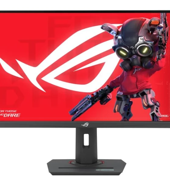 Monitor Asus 27 inch XG27UCS, 16:9, IPS, 3840x2160, 160Hz, GtG 1ms, Luminozitate max 450 cdmp, Contrast static 1000:1