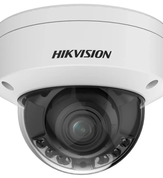 Camera de supraveghere IP Dome 4MP Hikvision DS-2CD2747G2HT- LIZS 2.8-12MM EF, lentila varifocala 2.8-12mm, iluminare Color 0.0028 Lux F1.2, AGC ON, 0 Lux cu lumina alba 40m