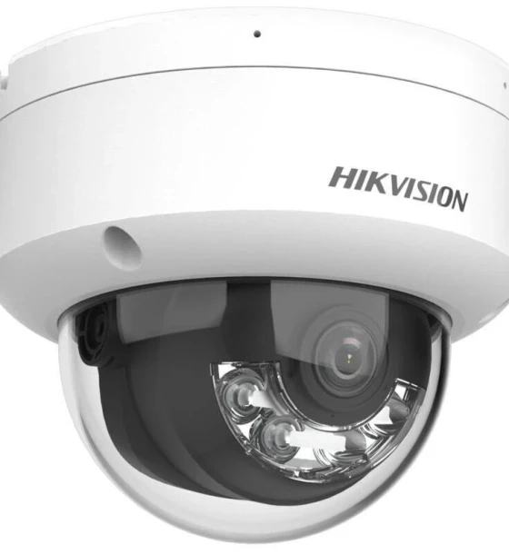 Camera supraveghere IP Camera de supraveghere IP Dome 6MP Hikvision DS-2CD2163G2-LIS2U 2.8MM, lentila fixa 2.8mm, iluminare min Color 0.005 Lux F1.6, AGC ON, 0 Lux cu lumina alba 30m, IR 30m