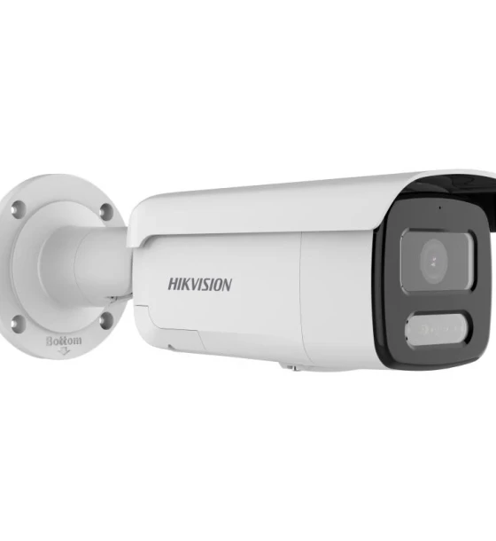 Camera de supraveghere IP Bullet 4MP Hikvision DS-2CD2T47G2H- LISU/SL 4MM EF, lentila fixa 4mm, iluminare min Color 0.0005 Lux F1.0, AGC ON, 0 Lux cu lumina alba 60m, IR 60m