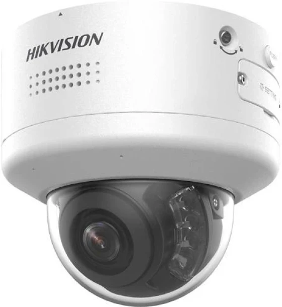 Camera supraveghere IP Camera de supraveghere IP Dome 4MP Hikvision DS-2CD2747G2H- LIPTRZS2U SL 2.8-12MM, lentila varifocala 2.8-12mm, iluminare Color 0.0028 Lux F1.2, AGC ON
