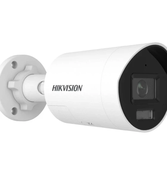 Camera de supraveghere IP Bullet 4MP Smart Hybrid Light with ColorVu Hikvision DS-2CD2047G3-LI2UY/SL 2.8MM, lentila fixa 2.8mm, iluminare min Color 0.0008 Lux F1.0, AGC ON, 0 Lux cu IR 40m