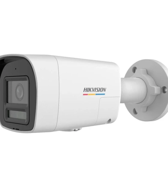 Camera de supraveghere IP Bullet 4MP ColorVu 3.0 Hikvision DS-2CD1047G3H-LIUF/SL 2.8MM, lentila fixa 2.8mm, iluminare Color 0.0001 Lux F1.0, AGC ON cu IR 30m, microfon incorporat