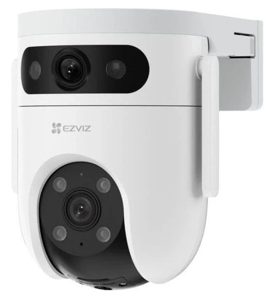 Camera de supraveghere EZVIZ H9C Dual WI-FI video 2304 x 1296 Lentila fixa 2.8mm Unghi de vizualizare orizontal 108, vertical 56, diagonal 130 Distanta iluminator IR 30 m Compresie video