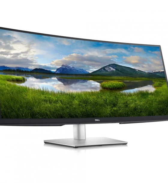 Monitor Dell 34 inch P3424WE Curved 86.72 cm, 3440 x1440 at 60 Hz, TFT LCD, 5Ms