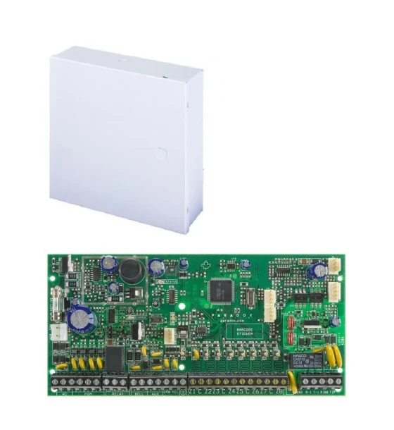 Centrala Magellan SP6000+ 16PGM extensibile, cu emitator-receptor radio - 32 zone Bus comunicatie cu 4 fire conectare a pana la 15 module Accepta raportare IP si IP celulara Control sistem