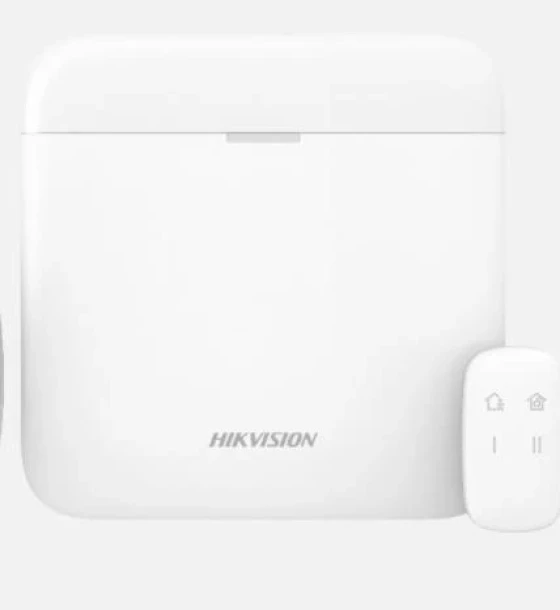 Centrala antiefractie Kit de alarma wireless AX PRO Light Level Hikvision DS-PWA64-Kit-WE, Wireless Control Kit, 868MHz two-way wireless, Dual Wireless Technology Tri-X CAM-X Long RF transmission range Up to 64