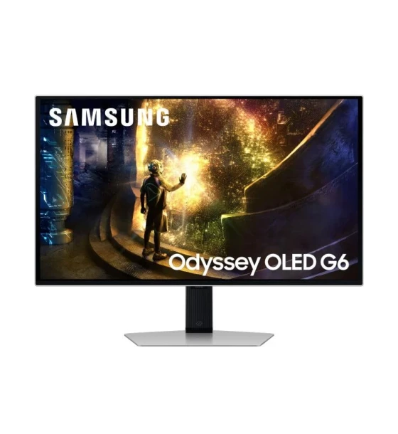 Monitor Samsung 27 inch LS27DG610SUXEN, 16:9, OLED, 2560x1440, 240Hz, GtG 0.03ms, Luminozitate max 250 cdmp, Contrast static 1M 1, Contrast dynamic Mega Infinity DCR