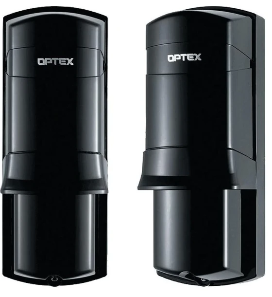 Bariera de protectie perimetrala BIR cu 2 spoturi, 60m in exterior, IP65 120m in interior, include accesorii montaj pe stalp