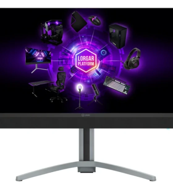 Monitor MiniLED LORGAR 27MP1, 27 inch, 3840x2160, 1 ms, Black-Milky Gray
