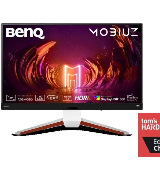 Monitor BenQ 32 inch EX3210U, 16:9, IPS, 3840x2160, 144Hz, GtG 2ms, MPRT 1ms, Luminozitate max 300 cdmp, Contrast static 1000:1