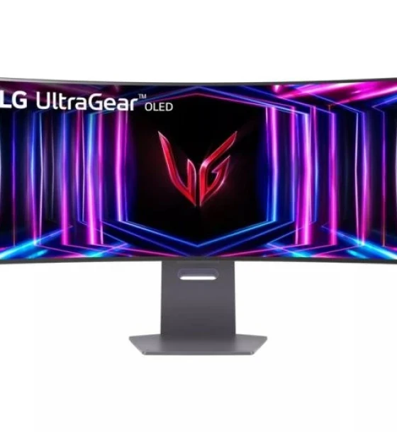 Monitor LG 33.9 inch 34GS95QE-B.AEU, Curvature 800R, 21:9, OLED, 3440x1440, 240Hz, GtG 0.03ms, Luminozitate max 275 cdmp, Contrast static 1.5M 1