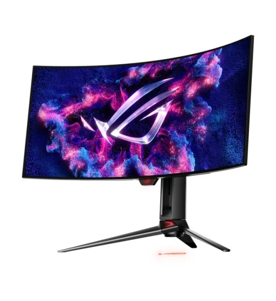 Monitor LED Curbat ASUS ROG Swift OLED PG34WCDM, 34inch, 3440x1440, 0.03ms GTG, Black