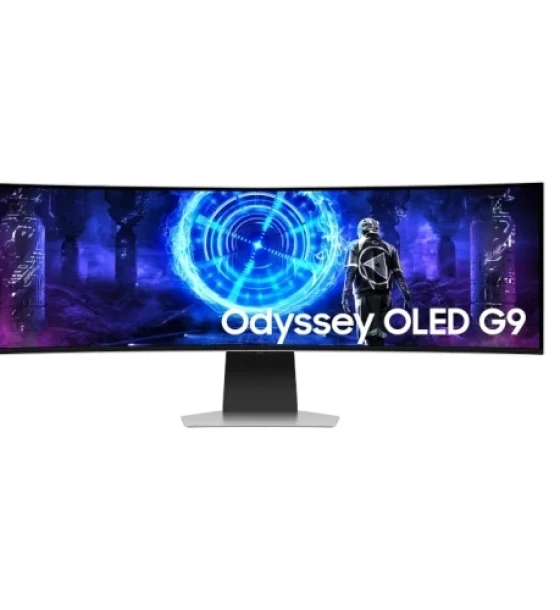 Monitor LED Curbat Samsung Odyssey G9 G95SD, 49 inch, 5120x1440, 0.03 ms, White