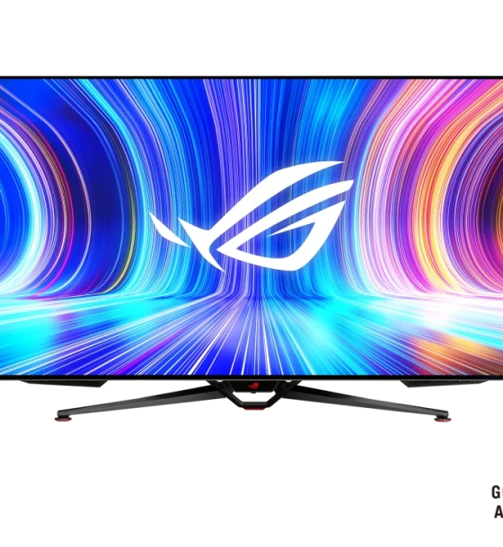Monitor LED ASUS ROG Swift PG48UQ, 47.5inch, 3840x2160, 0.1ms GTG, Black