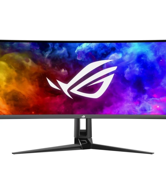 Monitor LED Curbat ASUS ROG Swift OLED PG49WCD, 49inch, 5120x1440, 0.03ms GTG, Black