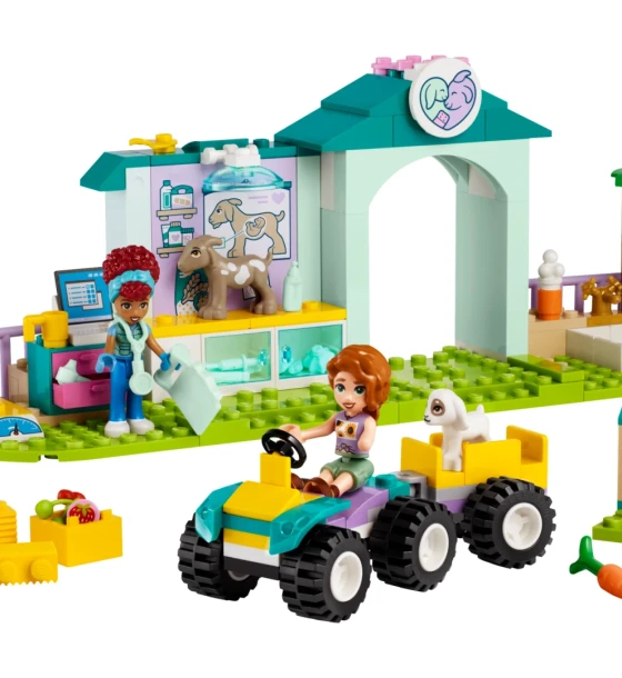 Set de constructie Clinica vet. pt. anim. de ferma, lego 42632