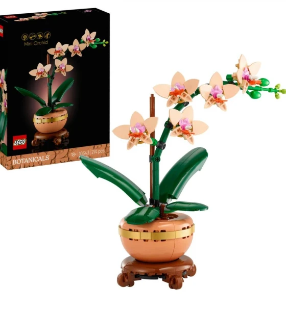 Set de constructie MINI orhidee, LEGO10343