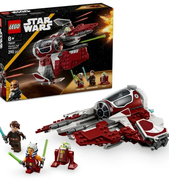 Set de constructie Nava inter.jedi a lui ahsoka, lego 75401