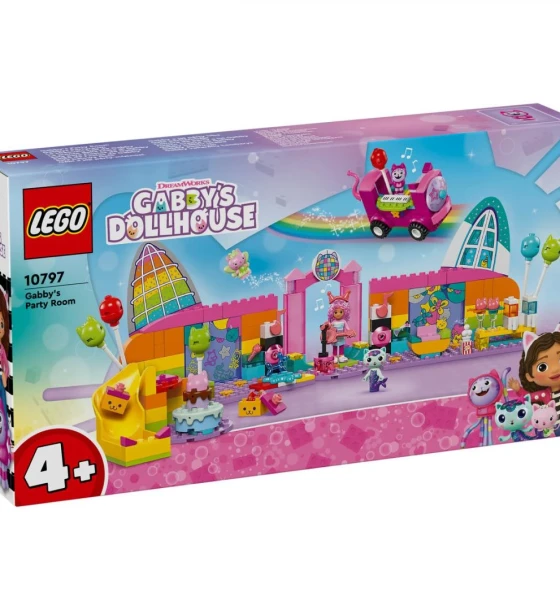 Set de constructie Camera de party a lui gabby, lego 10797