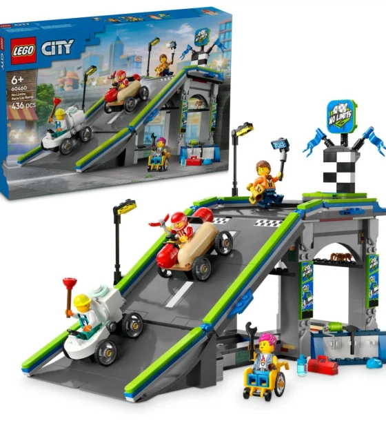 Fara limite rampa pentru curse de masini, LEGO 60460
