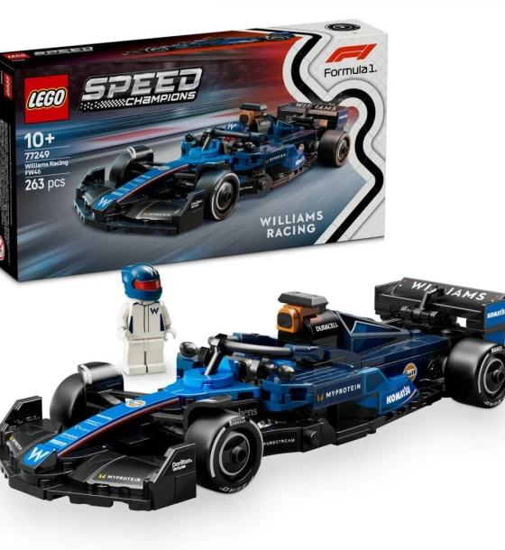 Set de constructie Masina de curse F1 williams racing, FW46, lego 77249