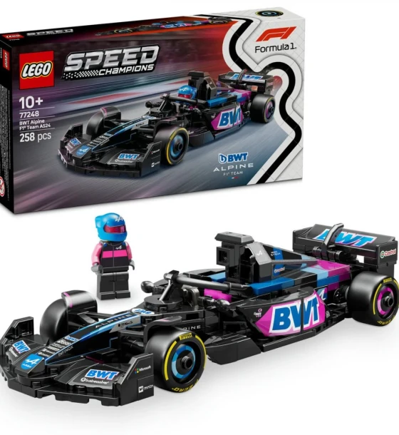 Set de constructie Masina de curse bwt alpine F1 team A524, lego 77248