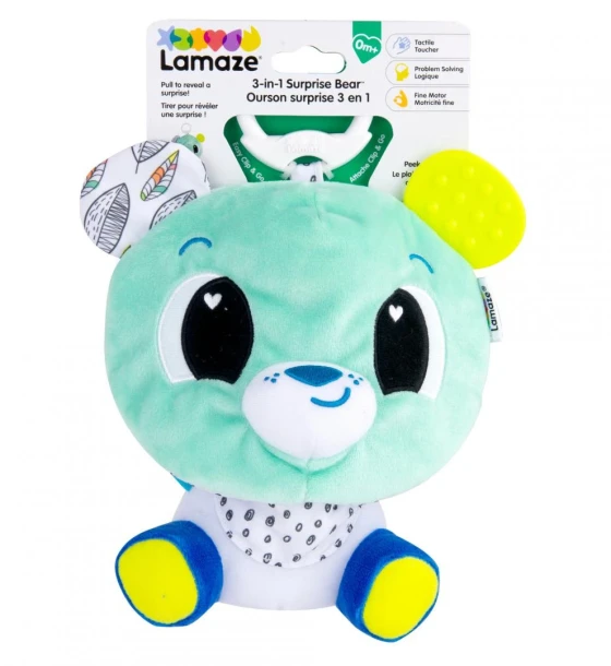 Jucarie pentru bebelusi de agatat, 3IN1, lamaze