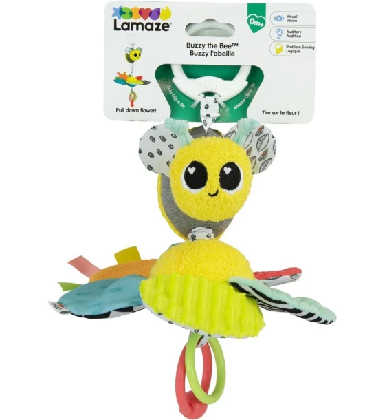 Jucarie pentru bebelusi, albinuta buzzy, lamaze