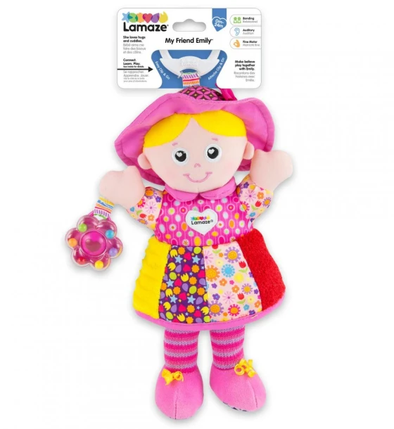 Jucarie pentru bebelusi, papusica emilia, lamaze