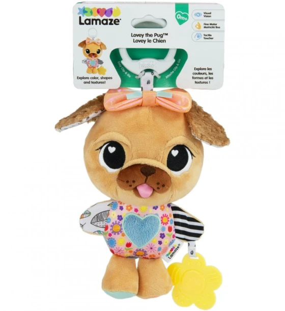 Jucarie pentru bebelusi, pugul lovey, lamaze