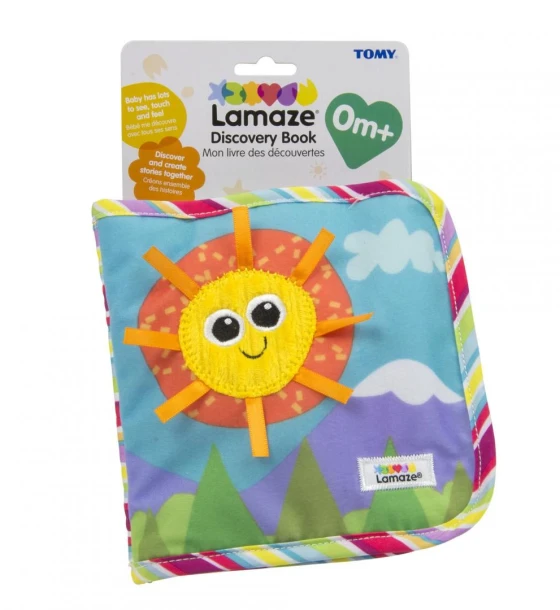 Jucarie pentru bebelusi, carte din PLUS, lamaze