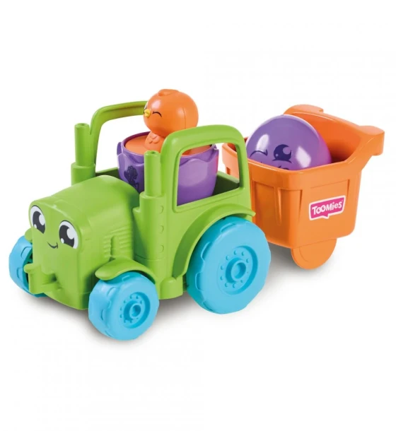 Jucarie 2IN1 tractoras, tomy