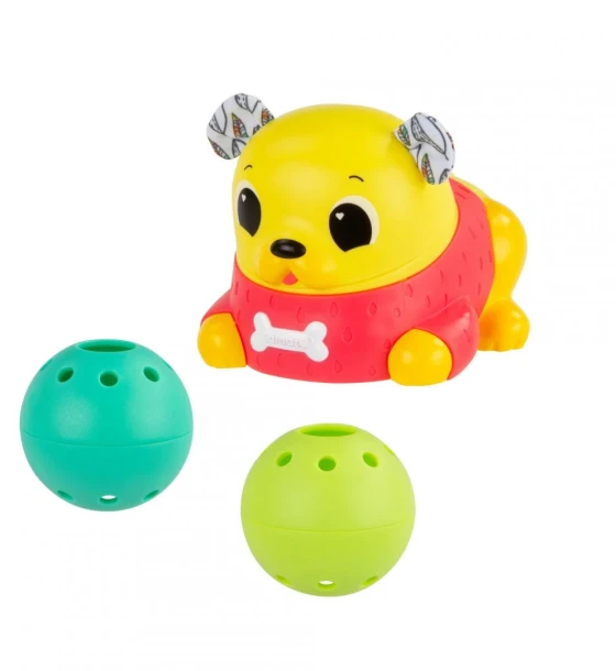 Jucarie de urmarire, catel pug, lamaze