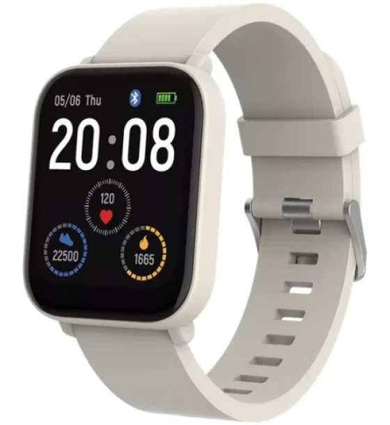 SmartWatch Canyon EASY SW-54, 1.7inch, Curea Silicon, Beige