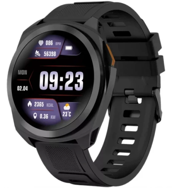 SmartWatch Canyon Maveric SW-83, 1.32inch, Curea Silicon, Black