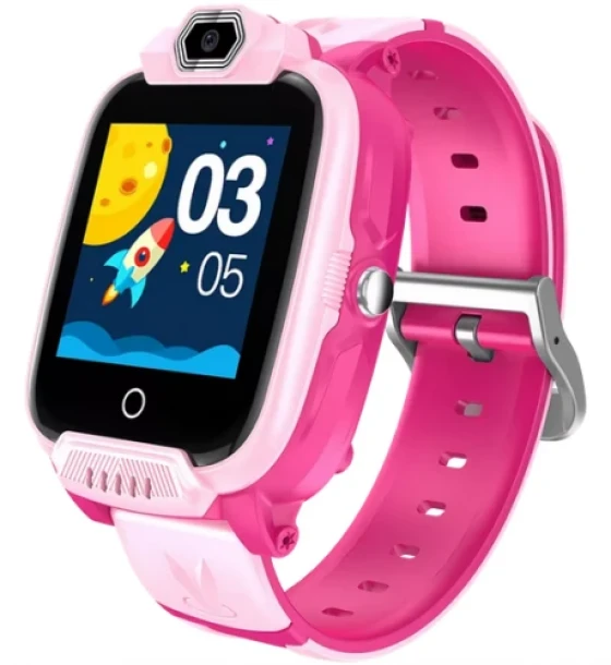 Smartwatch Jondy KW-44, 1.44inch, Curea Silicon, Pink