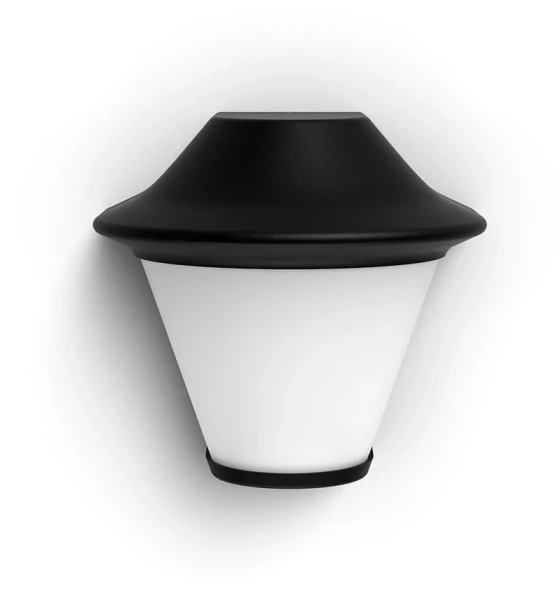 Aplica pentru exterior Philips Serres, 1xE27, max 42W, IP44, 133x182x170mm, Negru