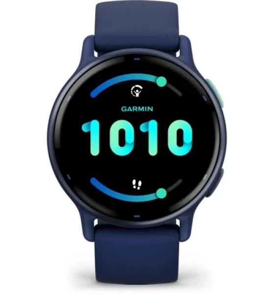 SmartWatch Garmin vivoactive 5, 1.2inch, Curea Silicon, Metallic Navy