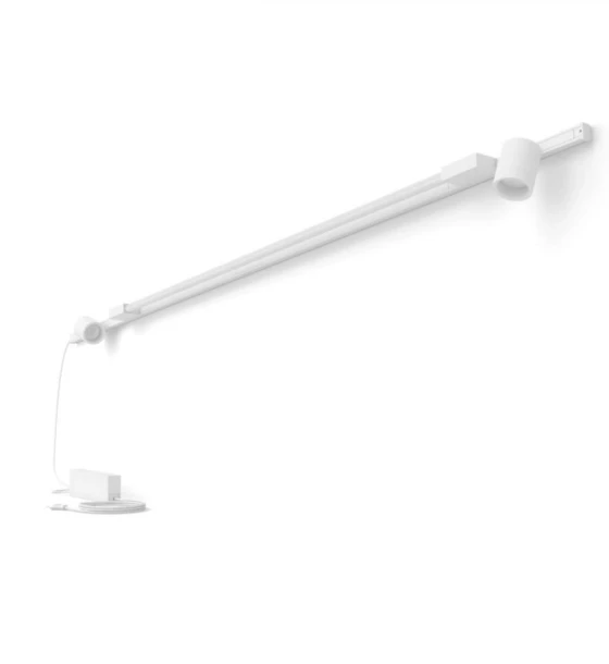 Spot LED RGB Philips Hue Perifo, kit de baza, 2 spoturi + tubluminagradient, Bluetooth, control vocal, 24V, lumina alba si color 2000-6500K, IP20, 200.4cm, Alb