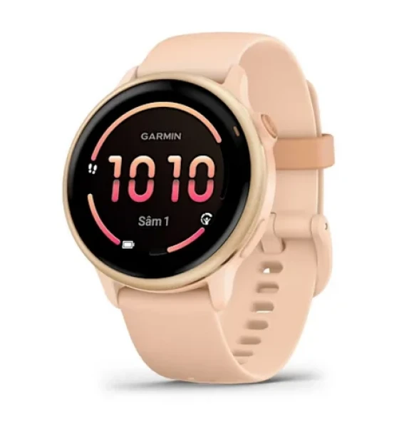 SmartWatch Garmin Vivoactive 6, 1.2 inch, Curea Silicon, Pink Dawn