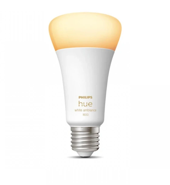 Sursa LED inteligenta Bec LED inteligent Philips Hue A67, Bluetooth, E27, 13W 100W, 1600 lm, lumina alba 2200-6500K