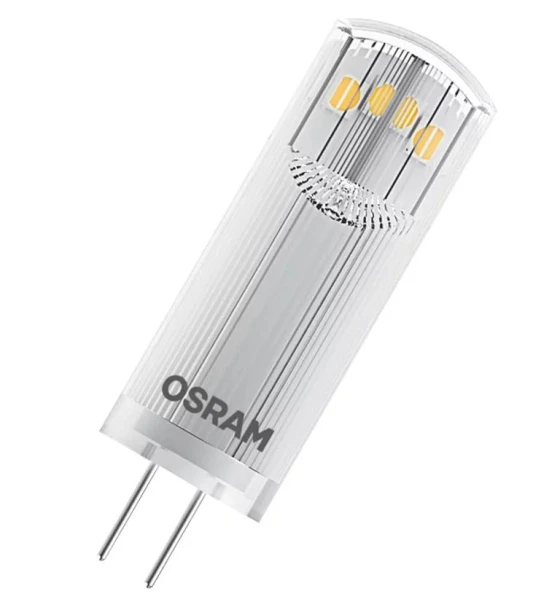 2 Becuri LED Osram PIN, G4, 1.8W 20W, 200 lm, lumina calda 2700K