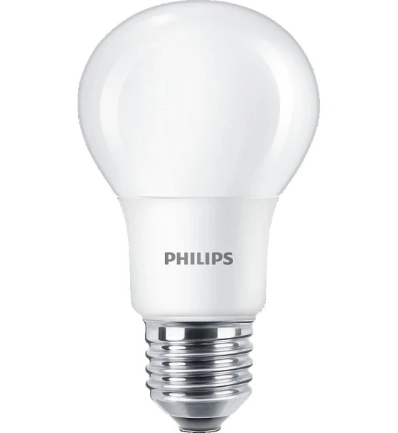 Bec LED Philips A60, EyeComfort, E27, 7.5W 60W, 806 lm, luminarece 6500K, mat