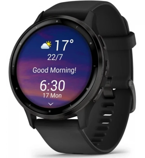 SmartWatch Garmin Venu 3, 1.4inch, Curea Silicon, Black-Slate